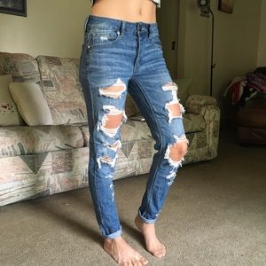 American eagle boyfriend jeans